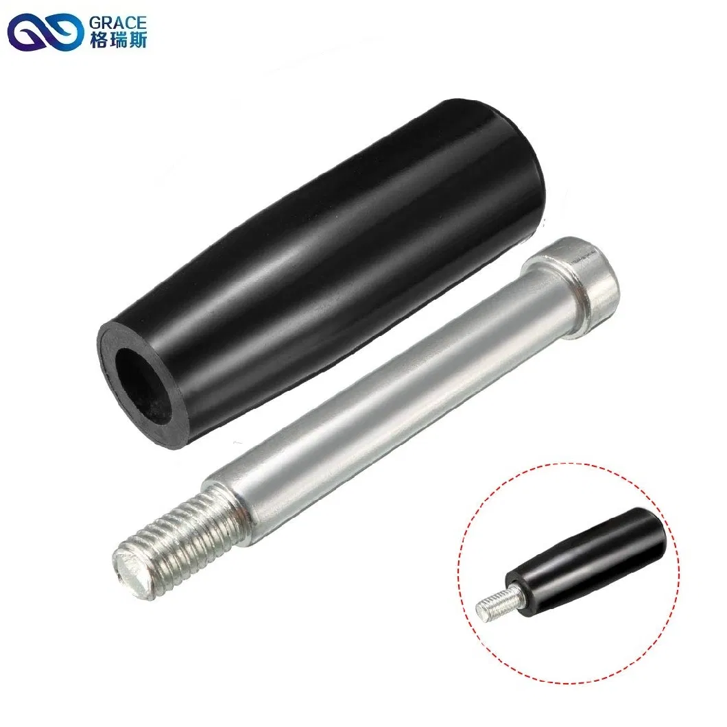 CNC Grinding Machines Revolving Handle Hand Grip 10mm Male Thread 85mm Long