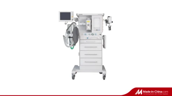 Estación de trabajo de máquina de anestesia con ventilador vaporizador Aeon8300A con CE