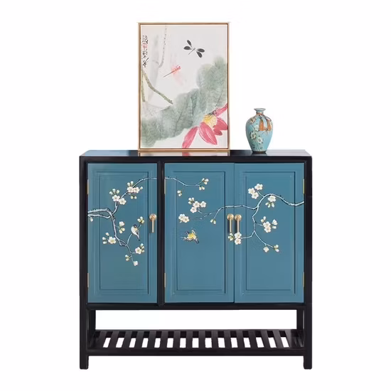 Manija de puerta de armario con cajones de armario antiguo de estilo chino, manija de muebles cepillados de latón de imitación de aleación de Zinc